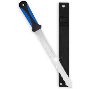 Insulated knife: Sod Cutter Knife for outdoor garden budding, Garden Knife with Double-Edged 11.14-inch Sharp, Easy To Carry (Blue)