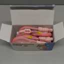 QUMY Dog Shoes for Large Dogs, Medium Dog Boots & Paw Protectors for Winter Snowy Day, Summer Hot Pavement, Water-Resistant in Rainy Weather, Outdoor Walking, Indoor Hardfloors Skid-Resistant Sole (Size 6: 2.6''x3.0''(W*L) (Pack of 4))