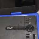 IeGeek 11.5" Portable DVD Player for Kids and Car, 9.5" Eye-Protective Screen with 5 Hours Rechargeable Battery, Support Sync TV/USB/SD Card and Multiple Disc Formats, Region Free - Blue