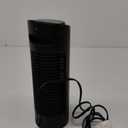 13" Bladeless Tower Fan with 3 Speeds, 4 Mode (AI, Normal, Natural, Sleep), Touch Screen + Remote Control, 12H Timer, 80 Oscillation, Fast Cooling, Desk Fan for Bedroom Home Office Desktop
