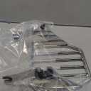 Benlari Chrome Detachable Luggage Rack 2-Up Mounting Rack Compatible for Harley Davidson Touring Road King Street Electra Glide 2009-2024 2021 2020 2019 2018 2017 2016 2015 2014 2013 2012 2011 2023