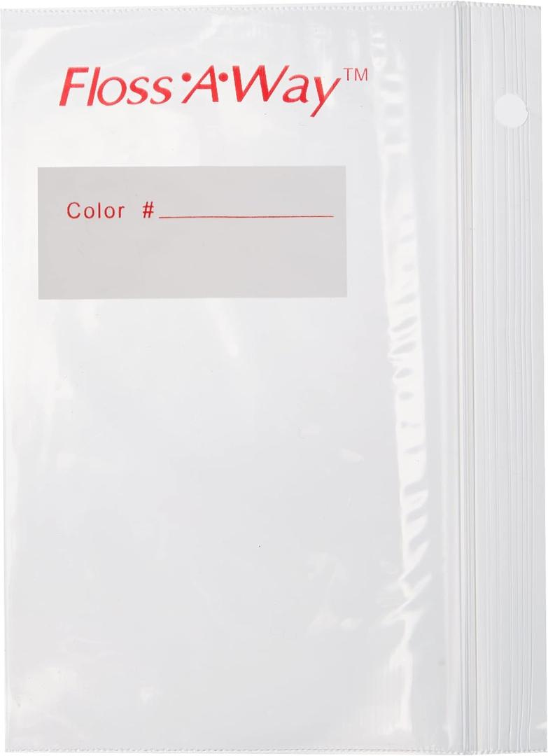 FL100 Floss-A-Way Organizer-3"X5" 100/Pkg