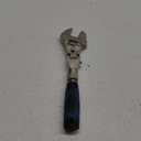 2 in 1 Flex Head Adjustable Wrench, Reversible Jaw Pipe Wrench with 10-12 Retractable Extension Shank and 180 Rotatable Head