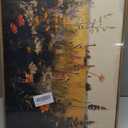 KISSFOX Vintage Wildflower Field Canvas Wall Art Spring Farmhouse Landscape Floral Framed Wall Art Rustic Cottagecore Colorful Botanical Art Prints Artwork For Living Room Bedroom Kitchen (8x10 in)