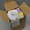 Ferrochef 266 Pcs Valentines Table Centerpieces Set 3 Glass Candle Holders 260 Conversation Heart 3 Floating Candles, Valentine's Day Tea Lights Votive Candle Holder Heart Filler for Party Home Decor