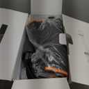 Leg Massager with Heat and Compression, Foot and Calf Massager for Circulation and Pain Relief, Compression Boots with Handheld Controller, 6 Modes 3 Intensities, Gift for Mom Dad (Black)