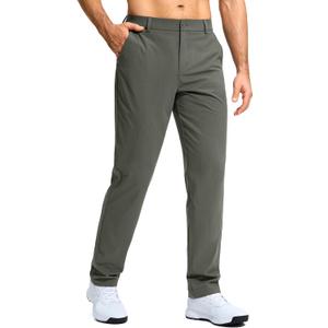 G Gradual Mens Golf Pants Stretch Dress Casual Pants 30"/32"/34" Lightweight Work Travel Slacks for Men with 4 Pockets (31W x 32L)