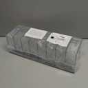 Small Dish Drainer with Drainboard, Stainless Steel Bowl Drying Rack for Kitchen Counter Organizer Storage, Bowl and Saucer Storage Shelf, Chrome (Black)