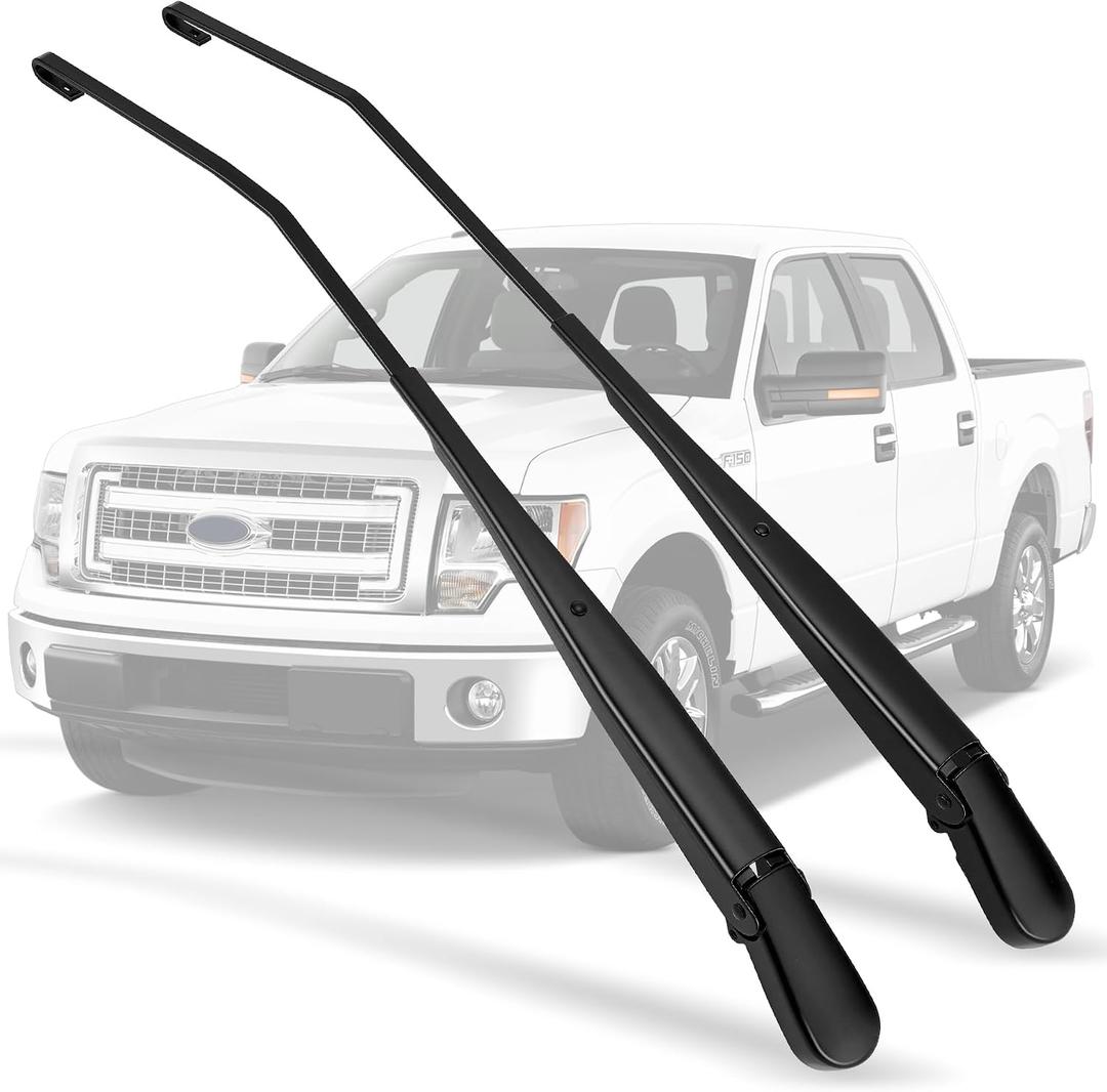 9L3Z17527A 9L3Z17526A Windshield Wiper Arms for 2004-14 Ford F-150, 1 Pair