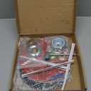 9" x 36 Teeth Carbide Tipped Blades & 9" x 20T Chainsaw Tooth Cutter,Round Chainsaw Tooth Brush Blades with 2 Set Adapter Kits for Weed Eater, Cutter, Trimmer