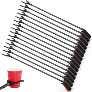 Norme 30 Pcs Grabber Reacher Tool Bulk, 31.5" Long Handle Trash Picker for Elderly Assist, Lightweight Handy Aid Nonslip Claw Grabber for Arm Extension 360 Rotating Pickup Stick Outdoor Cleanup Tool