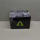 TRIANGLE Full Face Motorcycle Helmets,Off-Road Motocross Helmet for Men & Women,Dual Visor with Internal Tinted Sunshield,Open Face 3/4 Adult Racing Helmet DOT Approved(Black,L)