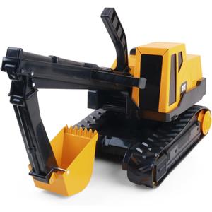 CAT Construction Toys, CAT Steel Construction Excavator - Heavy-Duty & Durable - Ergonomic Handles 3+ Years - Dig & Haul Dirt All Day Long!