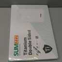 Titanium Cutting Board For Kitchen, Cutting Board Double Sided Food Grade, Pure Titanium/PP, Easy To Clean[15.5*10.5+12*8.5] (Silver)