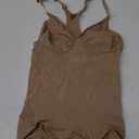 SHAPERX Bodysuit for Women Tummy Control Shapewear Racerback Seamless Sculpting Body Shaper Tank Top (Large-X-Large, Sienna)
