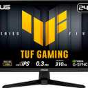ASUS TUF Gaming Series 5 24.5 1080P Monitor (VG259QMR5A) - Fast-IPS, 310Hz, 0.3ms, G-SYNC Compatible, FreeSync Premium, Extreme Low Motion Blur Sync, 99% sRGB, DisplayWidget, Gaming AI