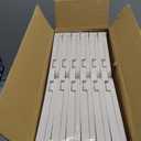 Pinkpum 6 Pack Closet Organizers Storage Bins, Stackable Plastic Drawer Basket for Clothing, Stackable Storage Bins Shelf Storage Container for Closet Wardrobe Bedroom Bathroom Office White