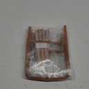 JANTHYE Clear Purse Bag for Women Stadium Approved, Clear Crossbody Bag for Concerts Sports Events Festivals, Brown