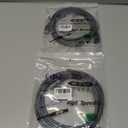 2 x USB 3.0 Extension Cable 6FT USB Extension Cable Male to Female Durable Braided Material High Data Transfer Compatible with USB Keyboard,Mouse,Flash Drive, Hard Drive,Printer