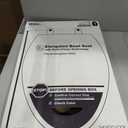 KOHLER Stonewood Quiet-Close, Elongated Toilet Seat Soft Close, Durable Wood, Easy Installation, Universal Fit, Home Essentials, White Finish, K-20466-0