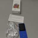 MP3 Player, Music Player with 16GB Micro SD Card, Build-in Speaker/Photo/Video Play/FM Radio/Voice Recorder/E-Book Reader, Supports up to 128GB (Dark Blue)