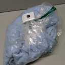 LILLUSORY Women's Turtleneck Oversized Sweaters Long Batwing Sleeve Spilt Hem Tunic Pullover Knit Tops (Medium, Light Blue)