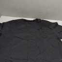 KLIEGOU Mens 100 Cotton Hipster Hip Hop Longline Crewneck T-Shirt Pre - Shrunk S-4XL (3X-Large, Black)