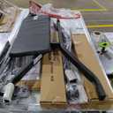 Silverback Height Adjustable In-Ground Basketball Hoop with Tempered Glass Backboard, Pro-Style Breakaway Rim & Backboard Pad 60 Inch