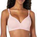 Warner's Womens Women's Cloud 9 Super Soft Wireless Lightly Lined Comfort Bra 1269 (38D)
