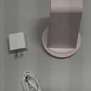 Anlmz 3 in 1 Charging Station for iPhone, Wireless Charger for iPhone 17 16e 16 15 14 13 12 11 X Pro Max & Apple Watch - Charging Stand Dock for AirPods (Pink)