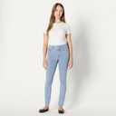 Amazon Essentials Women's Stretch Denim Mid-Rise Pull-On Skinny Jegging