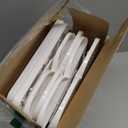 6-Tier Shoe Rack Storage Organizer, Adjustable Shoe Shelf, Free-Standing Space Saving Shoes Storage Stand for Entryway, Hallway, Closet, White