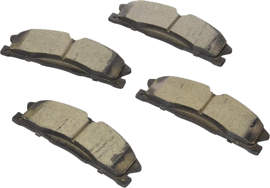 BOSCH BC1611 QuietCast Premium Ceramic Disc Brake Pad Set - Compatible with Select Ford Explorer, Flex, Taurus; Lincoln MKS; FRONT