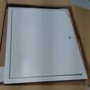 Vent Systems 16" x 20" Inch Metal Access Panel - Access Door for Inspection, Plumbing and Electrical Utility Service - Drywall, Wall and Ceiling Mount Wall Plate - Basement Crawl Space Door