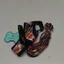 PUPTECK Soft Mesh Dog Harness and Leash Set Pet Puppy Cat Comfort Padded Vest No Pull Harnesses, Red Mixed, S (S (NECK: 12", CHEST: 14"-18"))