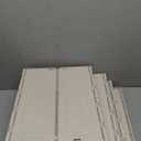 5 Pack Stackable Closet Storage Basket - Stackable Storage Bins, Multifunctional & Foldable Closet Organizer, Wardrobe Cupboard Space-Saving Hat Storage Drawer Organizer, White