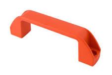 Orange Plastic Handles, 5pc