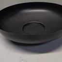 12inches Steel Bowl Decor Black, 3 Pieces