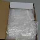 PerKoop 200 Pcs 2 x 3.15 Inch Bubble Cushion Wrap Bags Bulk, Double Wall Bubble Cushion Wrap Pouches, Clear Protective Bags Thickening Shockproof for Shipping Packing Storage Moving