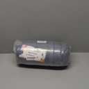 Exclusivo Mezcla Queen Size Blanket for Bed, Super Soft Velvet Plush Fleece Blankets, Fuzzy Cozy and Warm for Winter, 90x90 Inches, Stone Blue