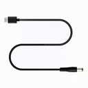 USB C to DC 5.5mm x 2.5mm(Compatible with 5.5x2.1mm) Power Cord, USB Type C Input to DC 12V 3A Out Power Cable, Work with PD Charger and Power Bank. for Outdoor, Studio and Travel.(1 Pack, 3.3 Feet)