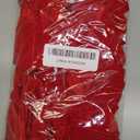 Senjie 24Pcs Christmas Velvet Bows for Tree, Vintage Ribbon Bows Ornaments for Garland Wreath Gift Wrapping Treat Bag Bakery Candy Bags DIY Crafts Holiday Decor (Red, 5" x 7", Width of 1")