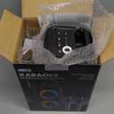 PWBSLAI Bluetooth Speaker with 2 Rechargeable Wireless Microphone - Portable Party Speaker with Colorful Lights - Floorstanding Speakers Support TWS/AUX/USB/TF Card Ideal for Party,Home,Camping