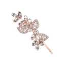 Fashion Rhinestone Hair Clips For Women Hers Hair Accessories Trendy Hair Jewelry Hairpin Headwear Party Headpiece Gift