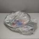 Basketball Rim, 18" Replacement Wall Mounted Outdoor Basketball Hoop, Heavy Duty Solid Steel, Double Spring Basketball Hoop Rim with All Weather Net for Indoor and Outdoor Hanging