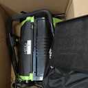 GreenSweep V2 | Artificial Grass Electric Sweeper Rake Vacuum 45L Collection Bag, 5 Adjustable Heights, Foldable Handle