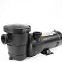 XtremepowerUS 1.5HP High Flow Pool Pump Self Prime for Above Ground Swimming Pool Spa Pump Flow 5400GPH 1.5" Large Strainer Basket Filter