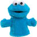 Sesame Street Cookie Monster 9-inch Hand Puppet, Preschool Pretend Play, Kids Toys for Ages 18 Month by Just Play