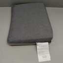 HUANUO Portable Lap Laptop Desk with Pillow Cushion, Fits up to 15.6 inch Laptop, with Anti-Slip Strip & Storage Function for Home Office Students Use as Computer Laptop Stand, Book Tablet (Medium, Wood Grain)