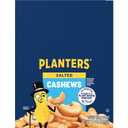 PLANTERS Salted Whole Cashews, Plant Based Protein, 2 Oz (15 Ct) (EXP 08/18/27)